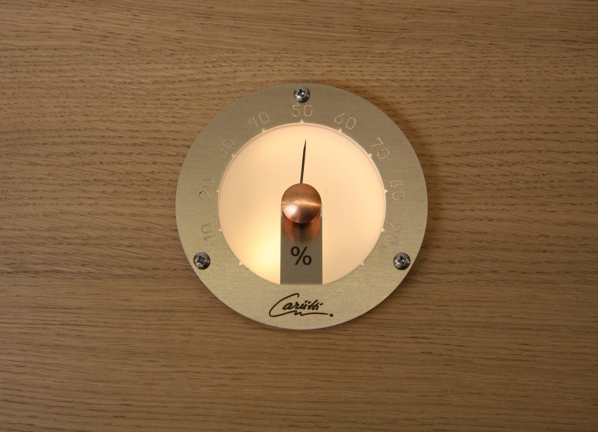 Bastu-hygrometer Cariitti Round